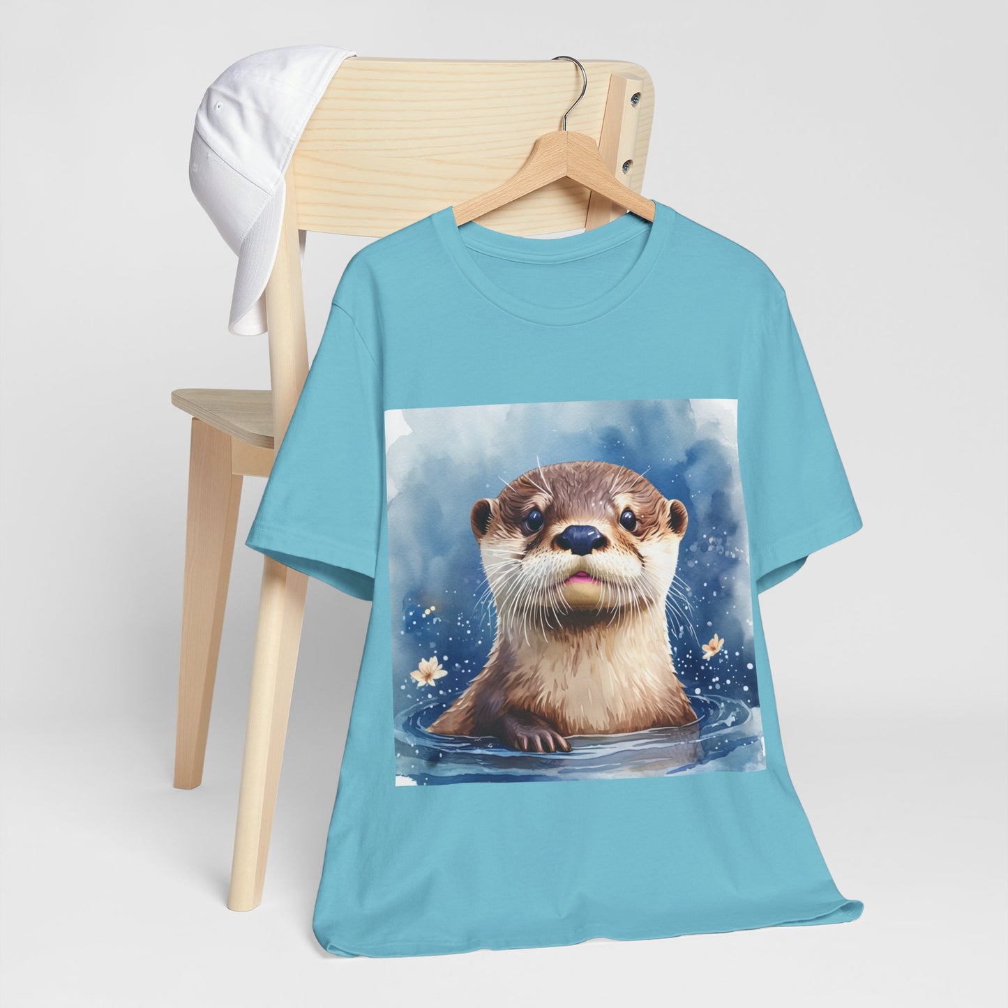 Cute Otter Unisex Jersey Short Sleeve Tee