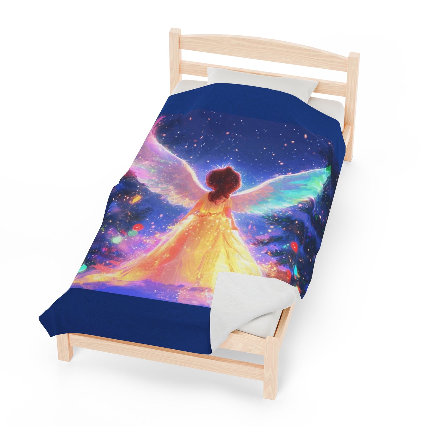 Bright Angel Velveteen Plush Blanket