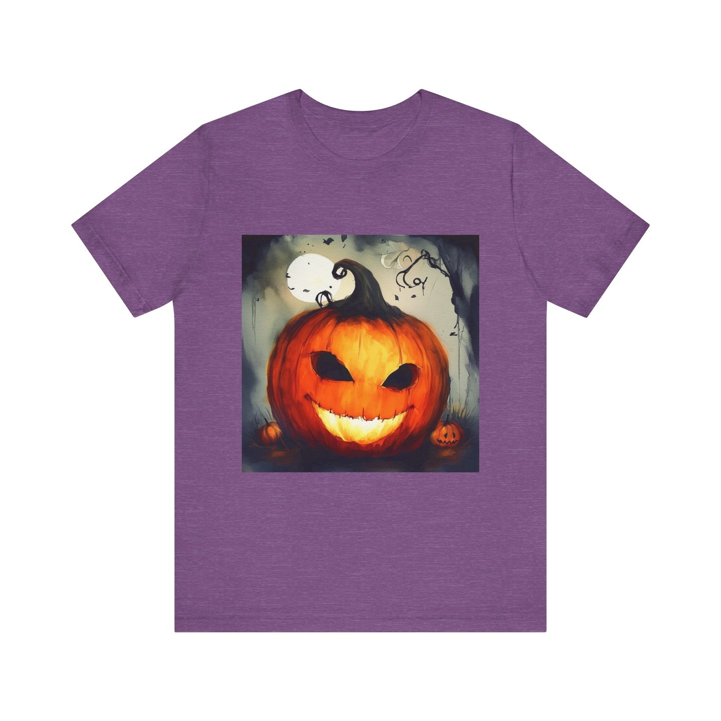 Spooky Jack o Lantern Unisex Jersey Short Sleeve Tee