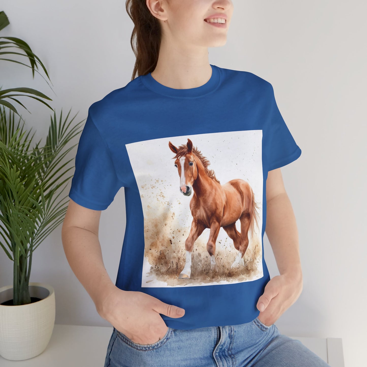 Baby Quarter horse Unisex Jersey Short Sleeve Tee