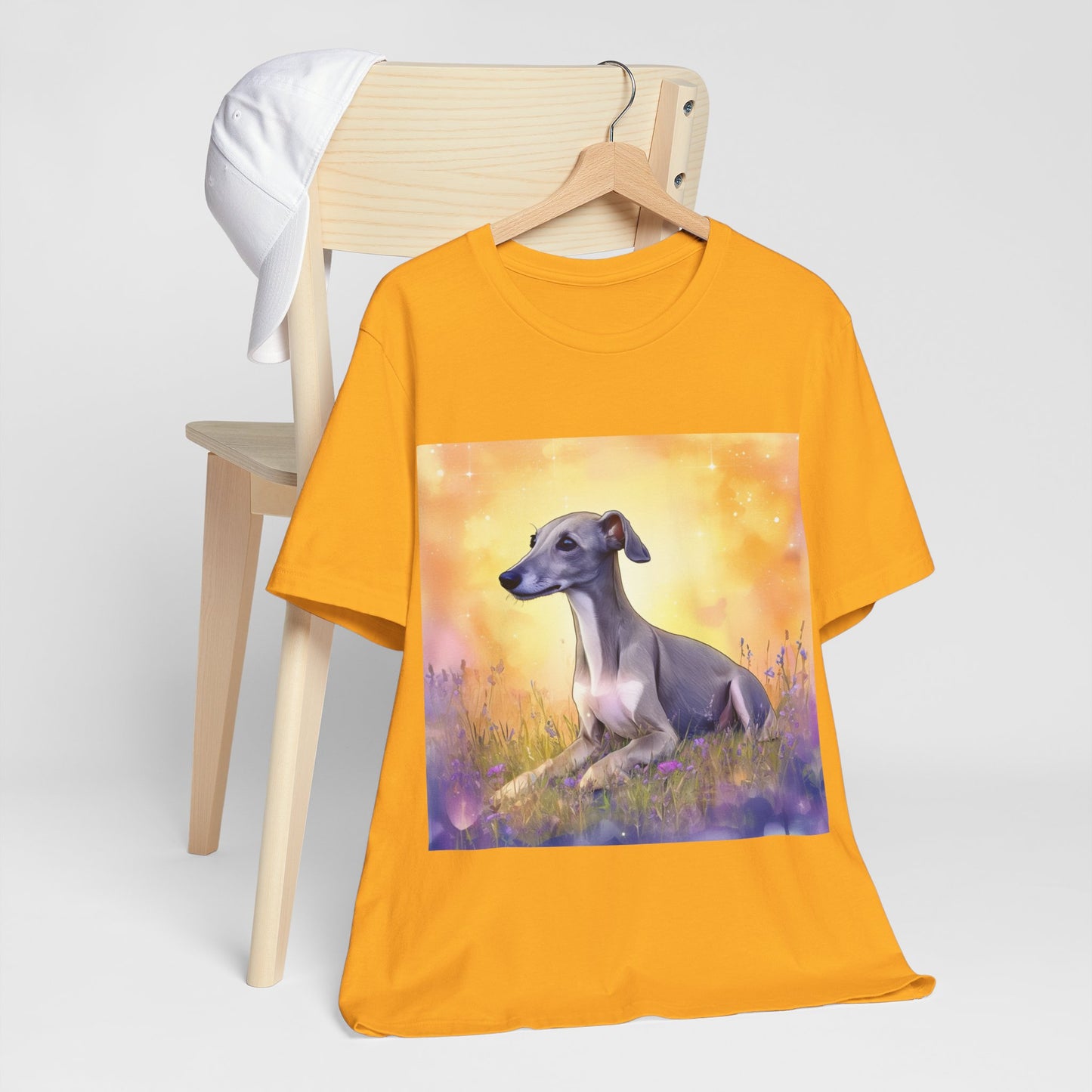 Sunset Greyhound Jersey Short Sleeve Tee