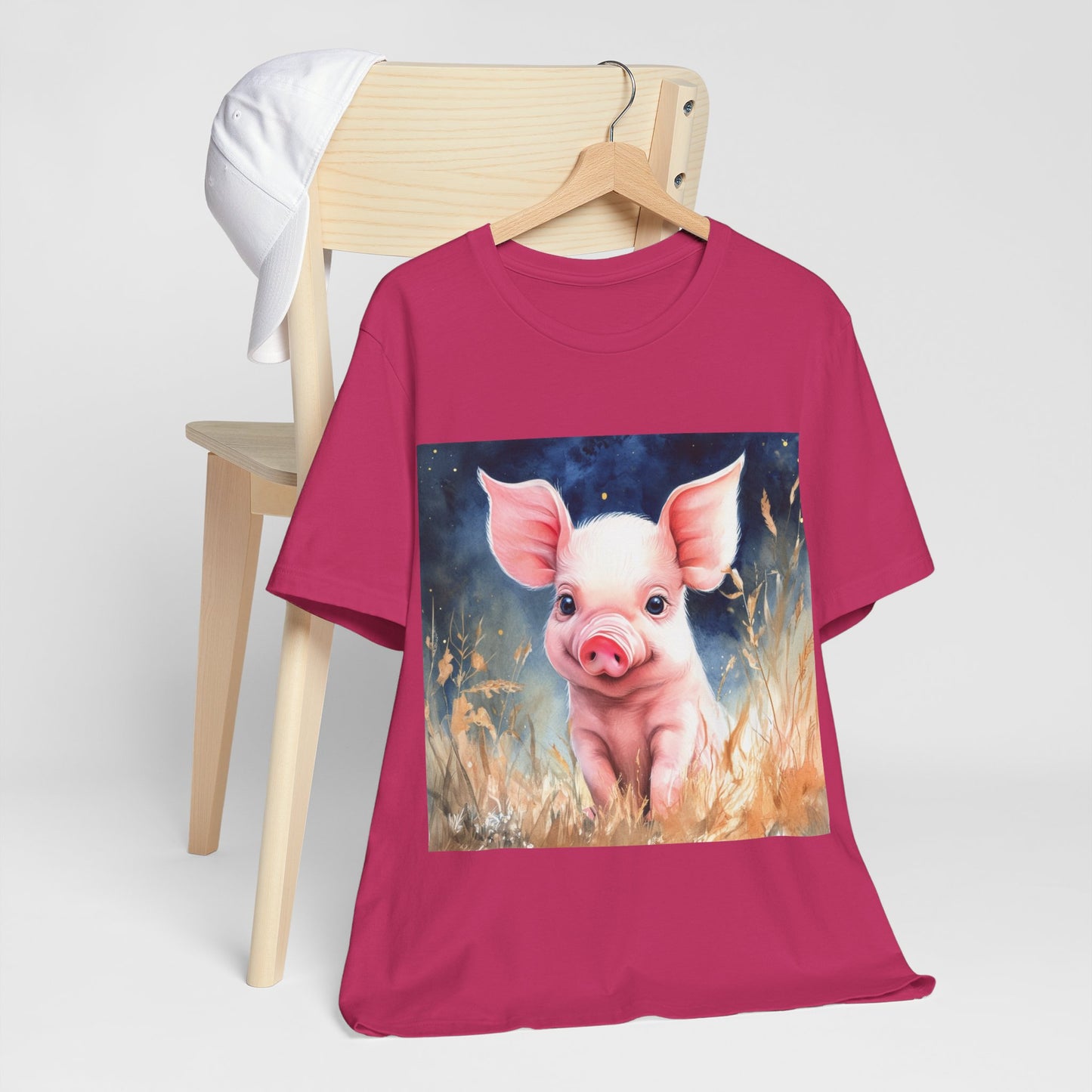 Adorable Piglet Unisex Jersey Short Sleeve Tee