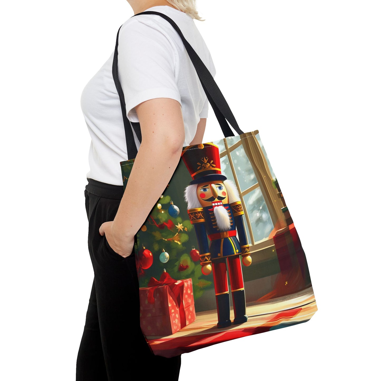 Holiday Nutcracker Tote Bag (AOP)