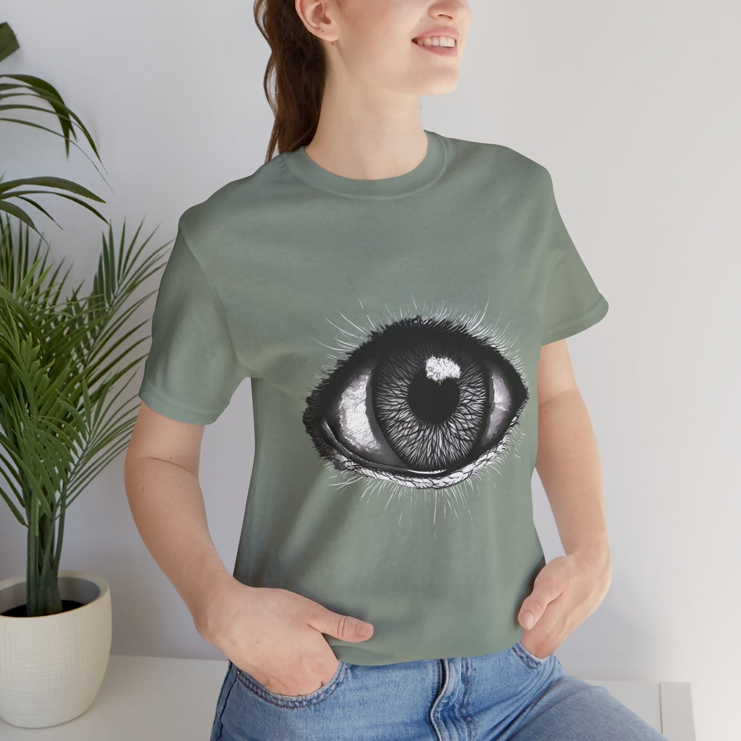 Spooky Eye Unisex Jersey Short Sleeve Tee