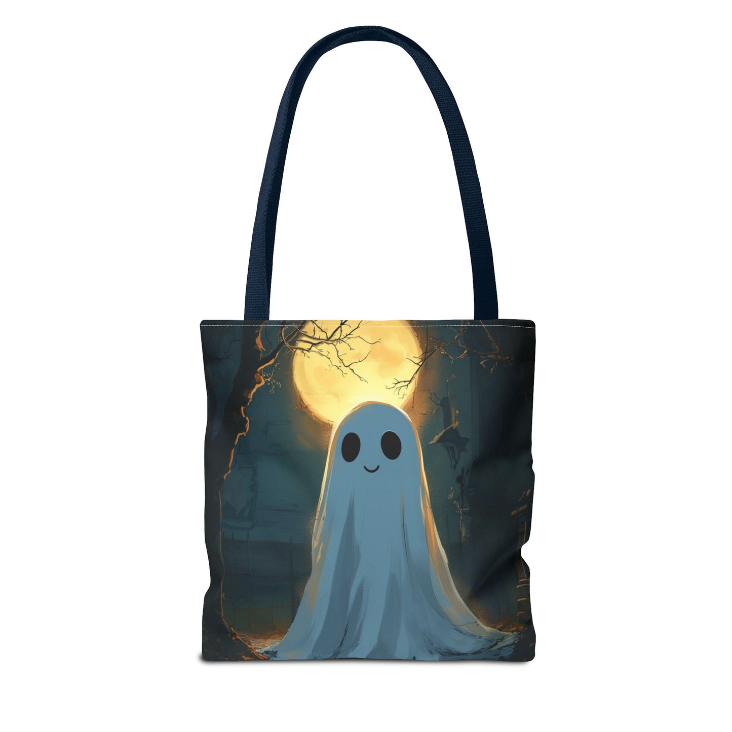 Cute Ghost Tote Bag (AOP)