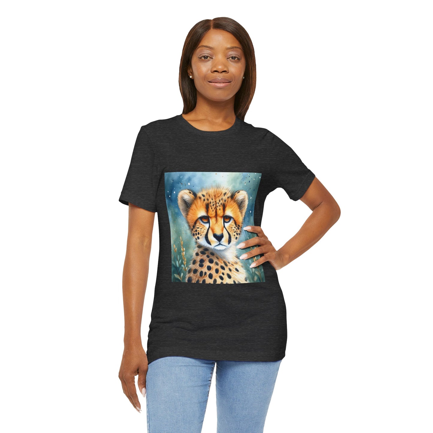 Cheetah Unisex Jersey Short Sleeve Tee