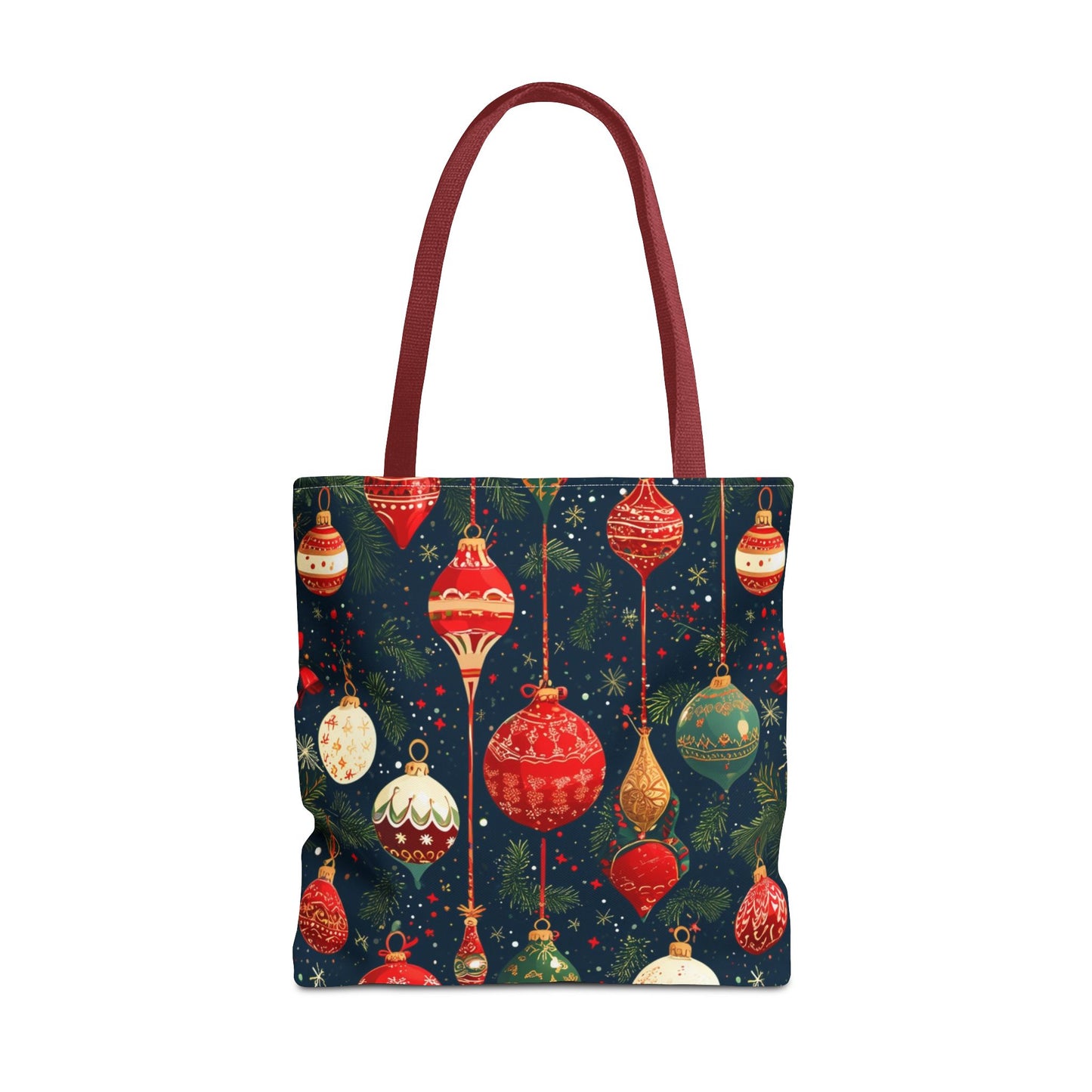 Dark Ornament Pattern Tote Bag (AOP)