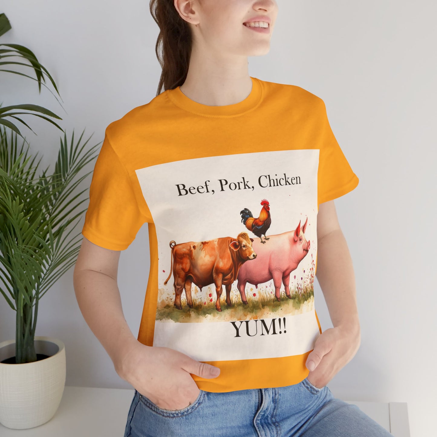 YUM! Unisex Jersey Short Sleeve Tee