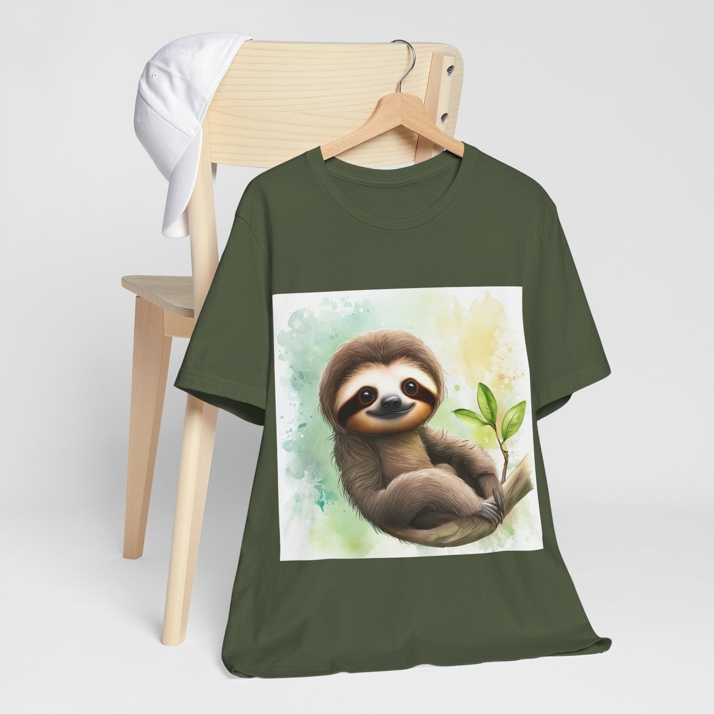 Cute Sloth Unisex Jersey Short Sleeve Tee