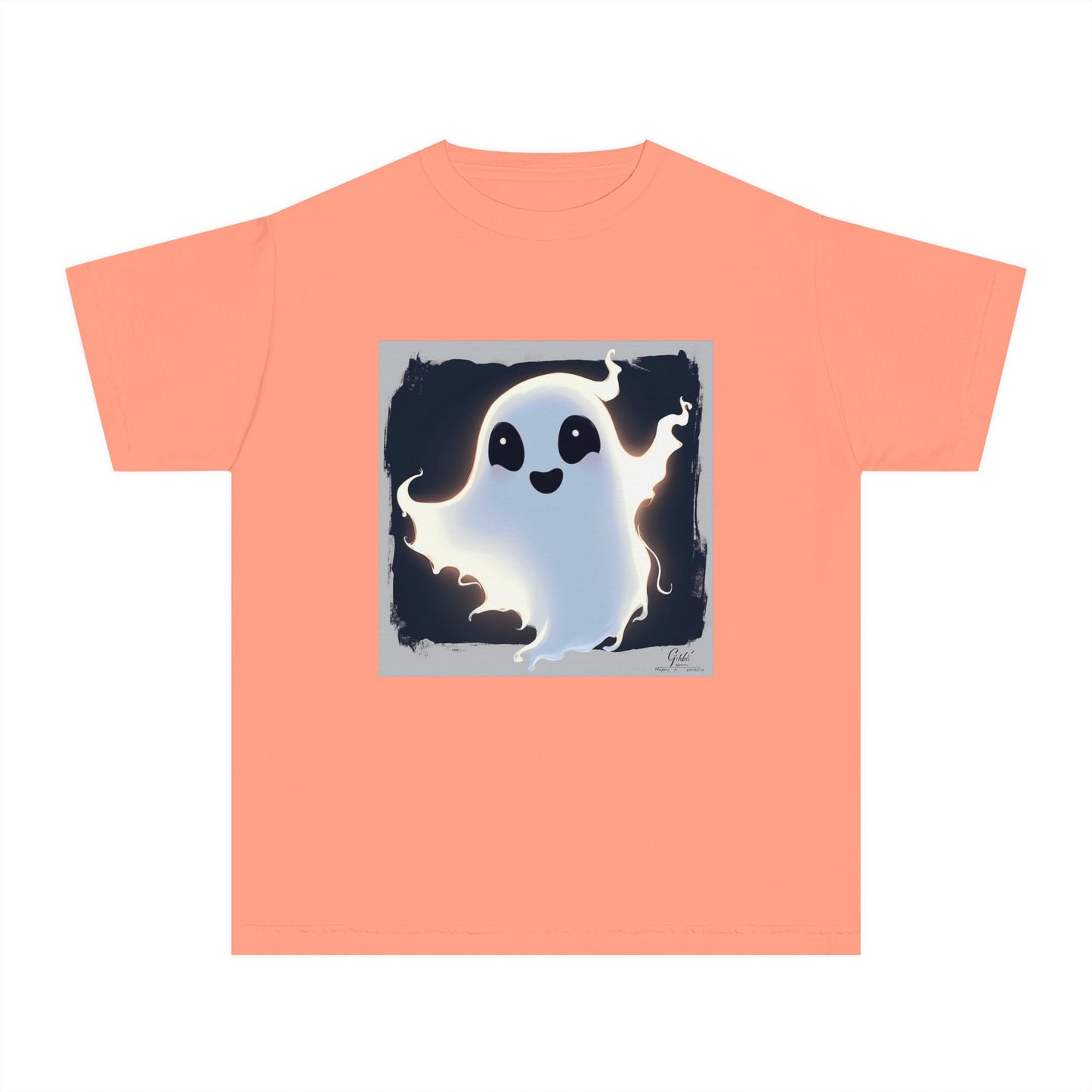 Cute Happy Ghost Youth Midweight Tee