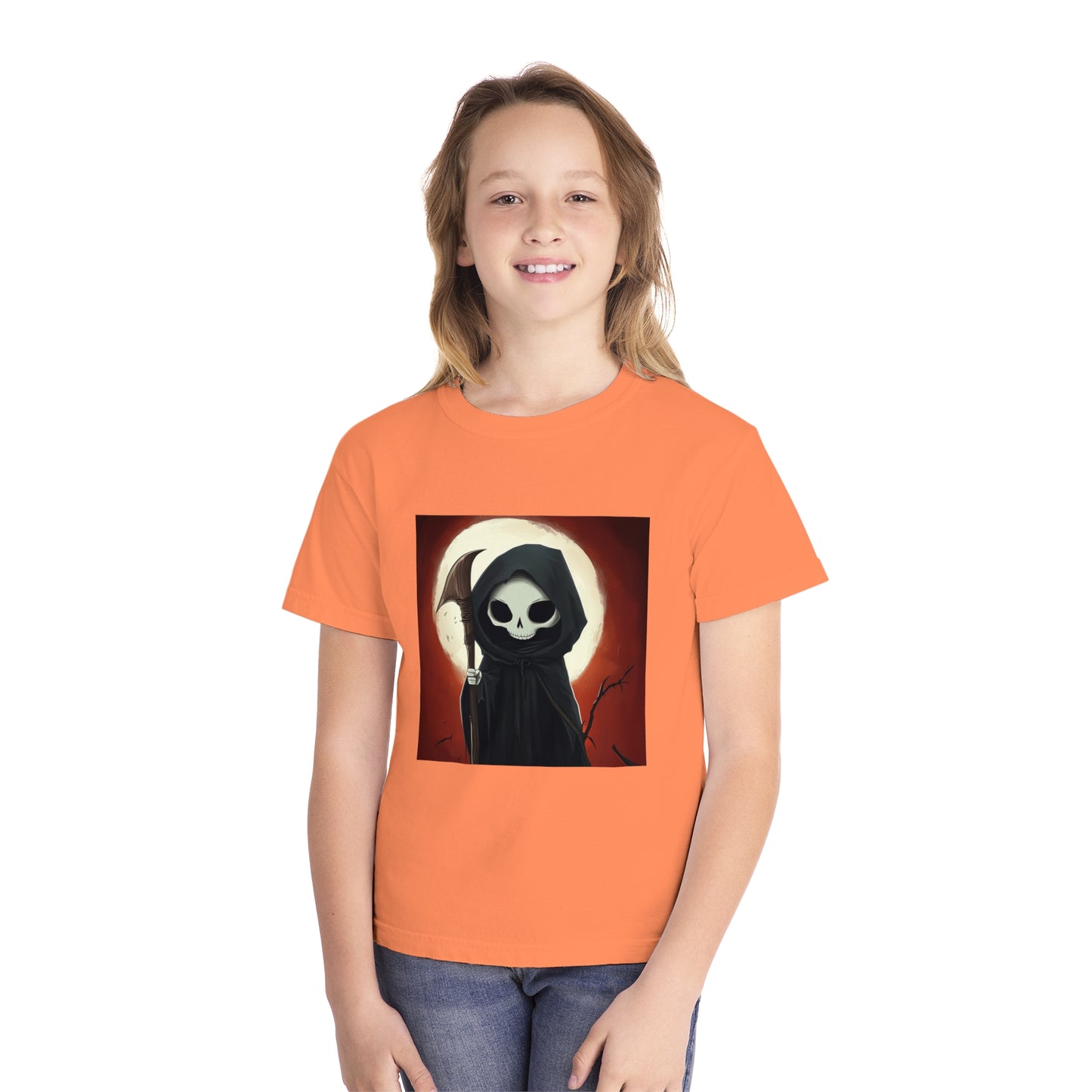 Cute Grim Reaper Youth Midweight Tee