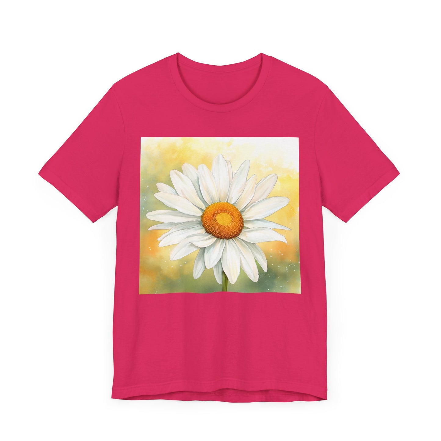Daisy Bloom Unisex Jersey Tee - Perfect for Spring Celebrations