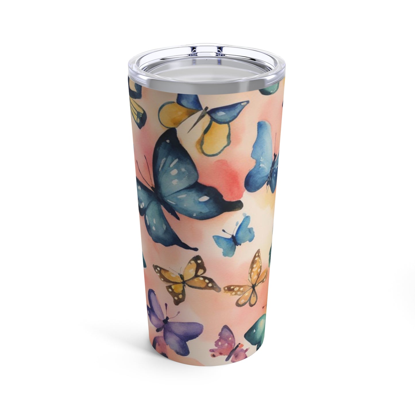 Fluttering Butterflies Tumbler 20oz