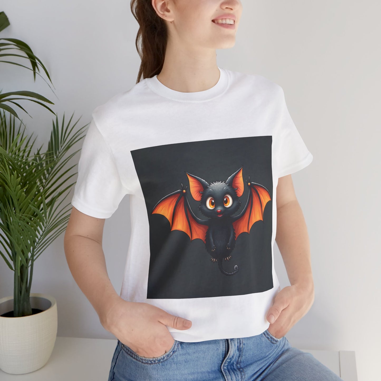 Cute Bat Unisex Jersey Tee