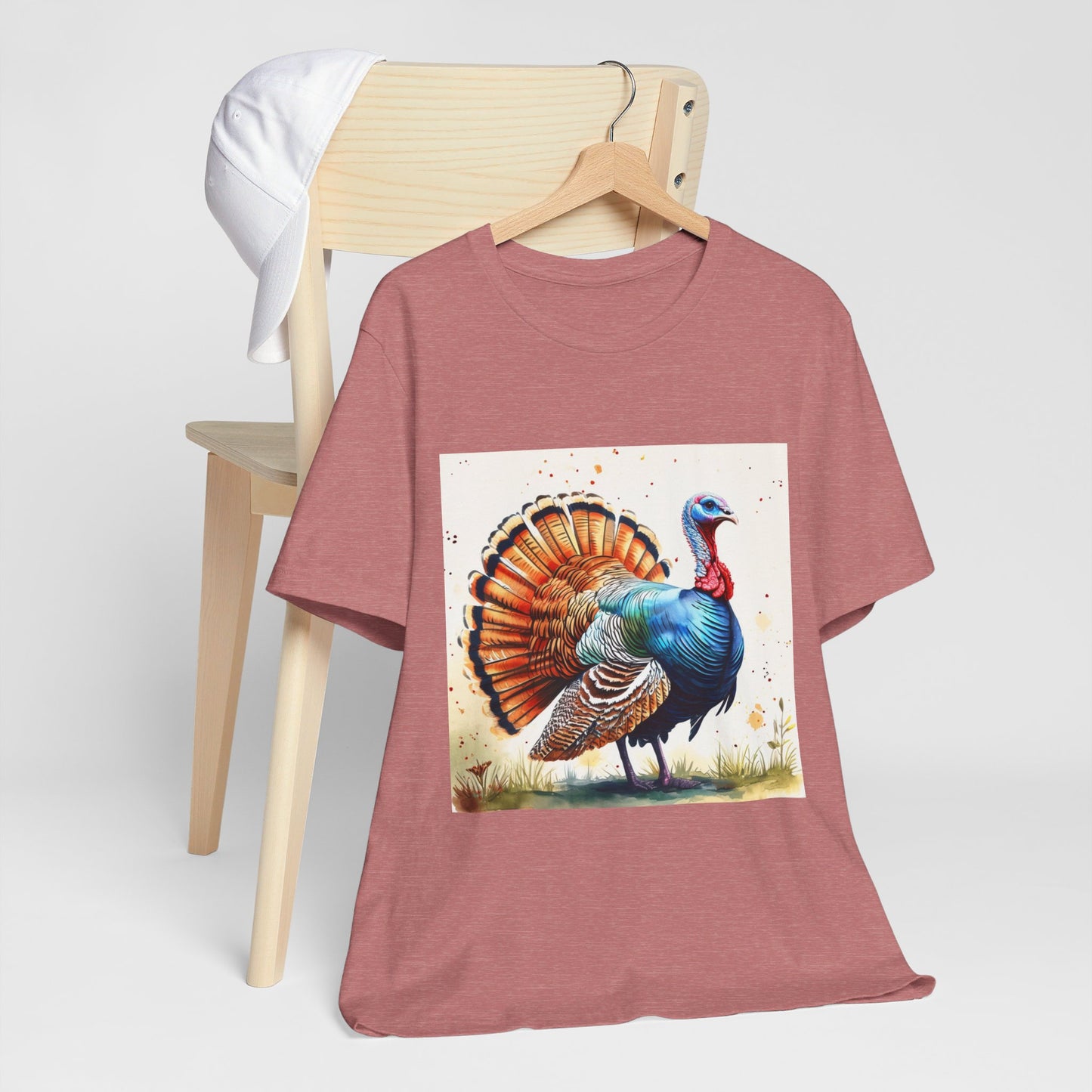 Cute Turkey Unisex Jersey Short Sleeve Tee