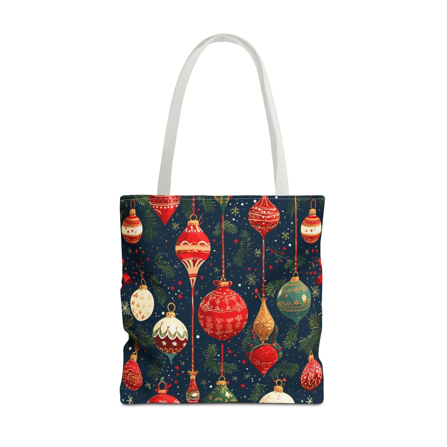 Dark Ornament Pattern Tote Bag (AOP)