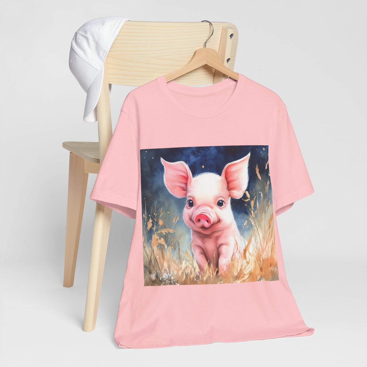 Adorable Piglet Unisex Jersey Short Sleeve Tee