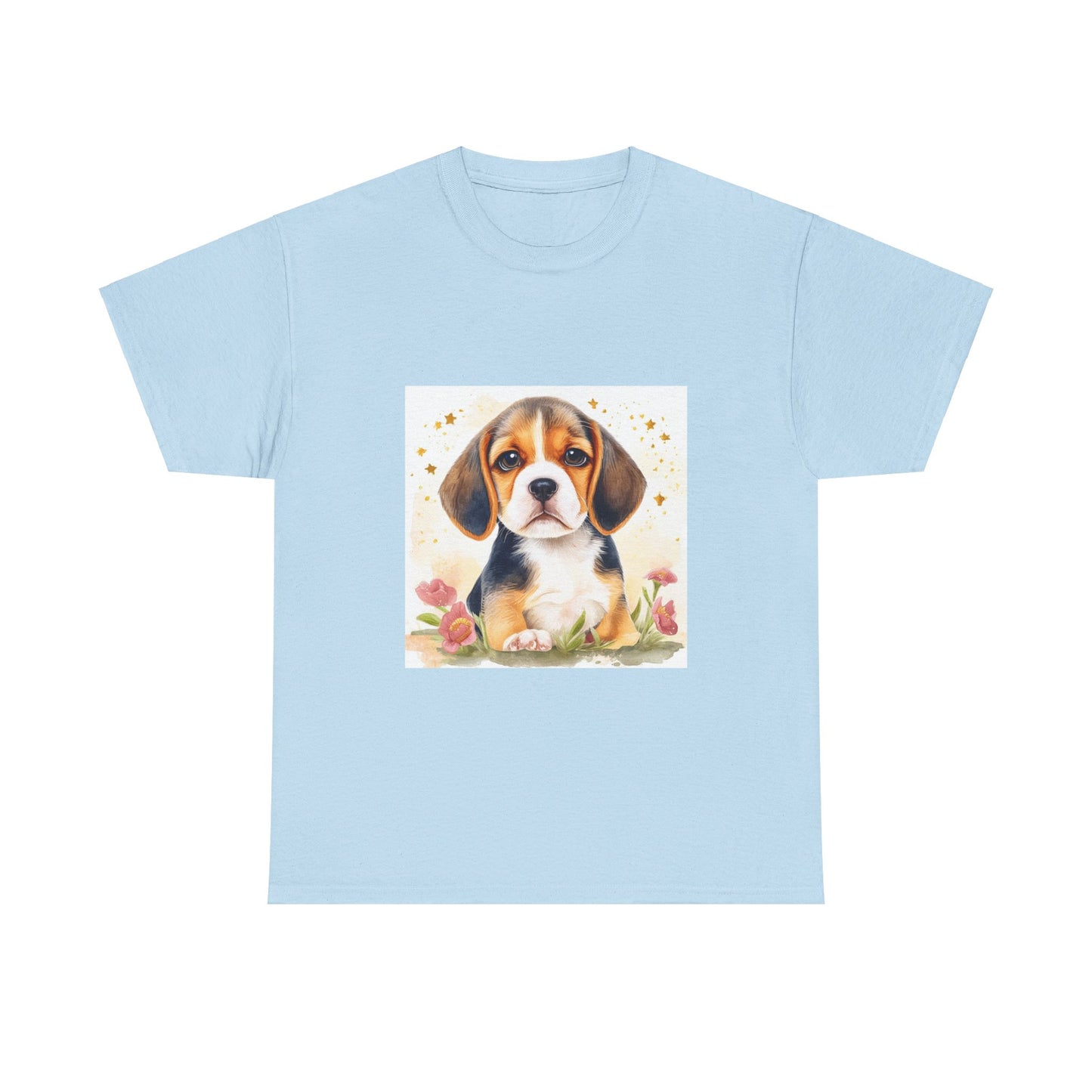 Beagle Puppy Unisex Heavy Cotton Tee