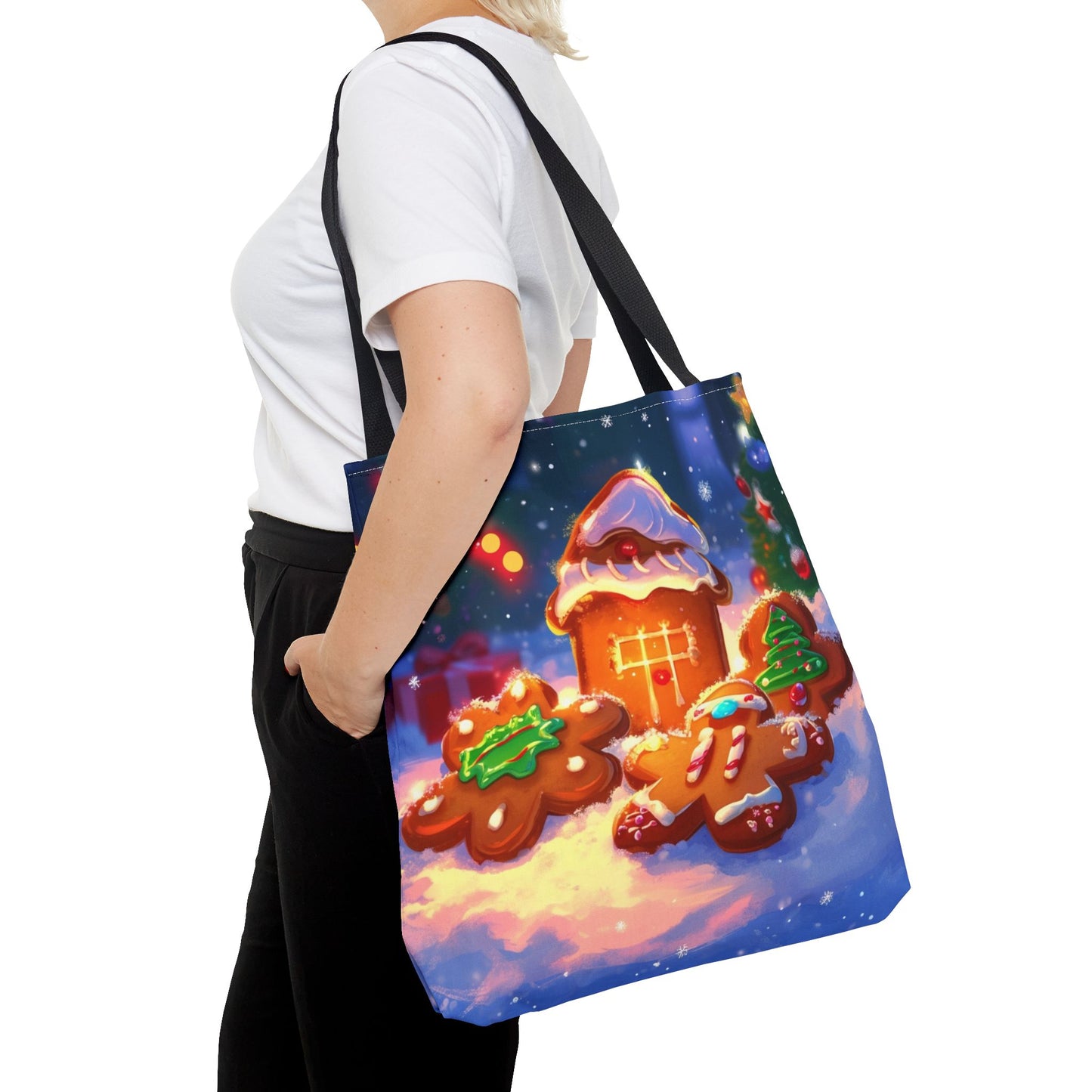 Gingerbread Cookies Tote Bag (AOP)