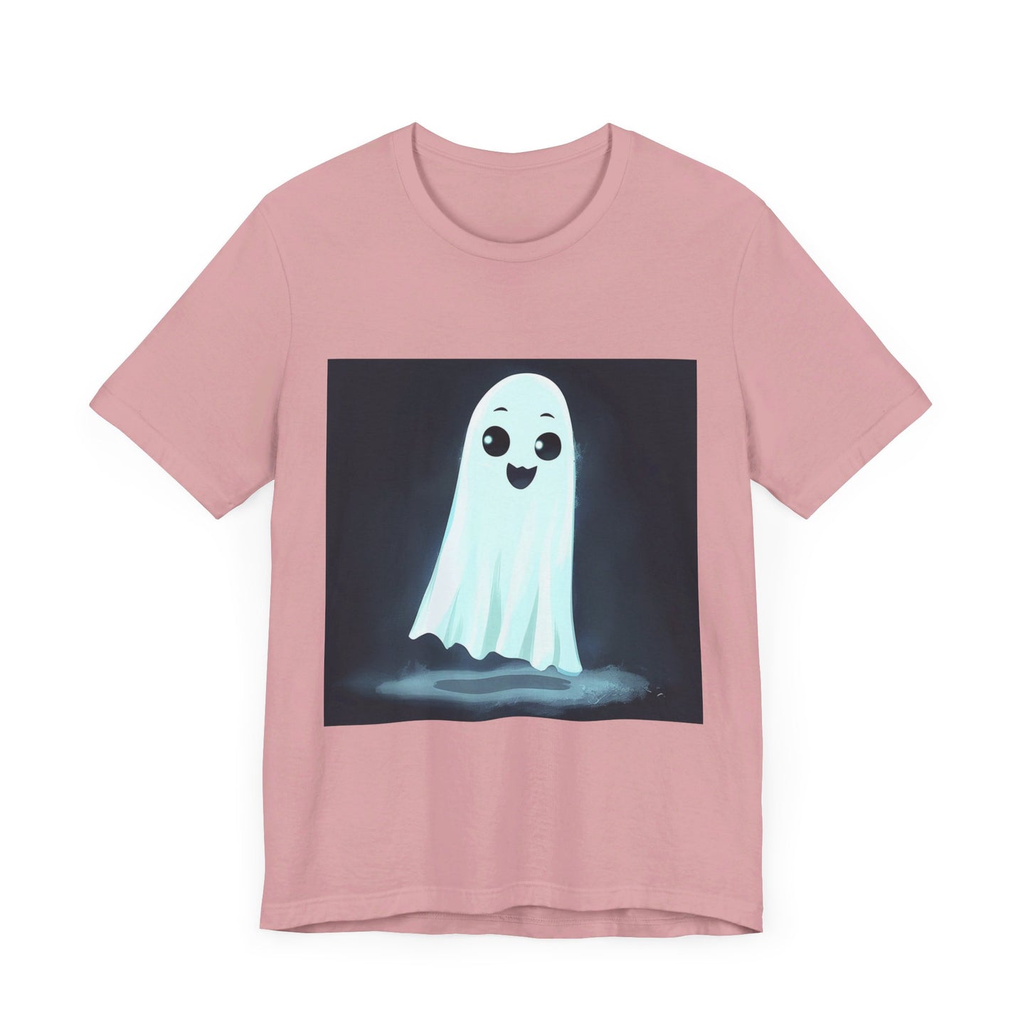 Cute Haunting Ghost Unisex Jersey Short Sleeve Tee