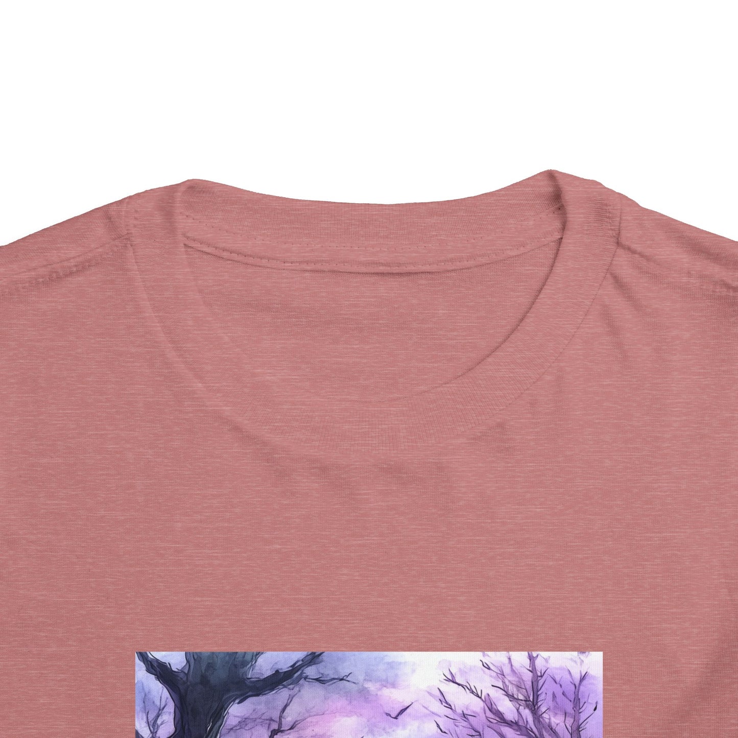 Purple Graveyard Toddler Short Sleeve Tee