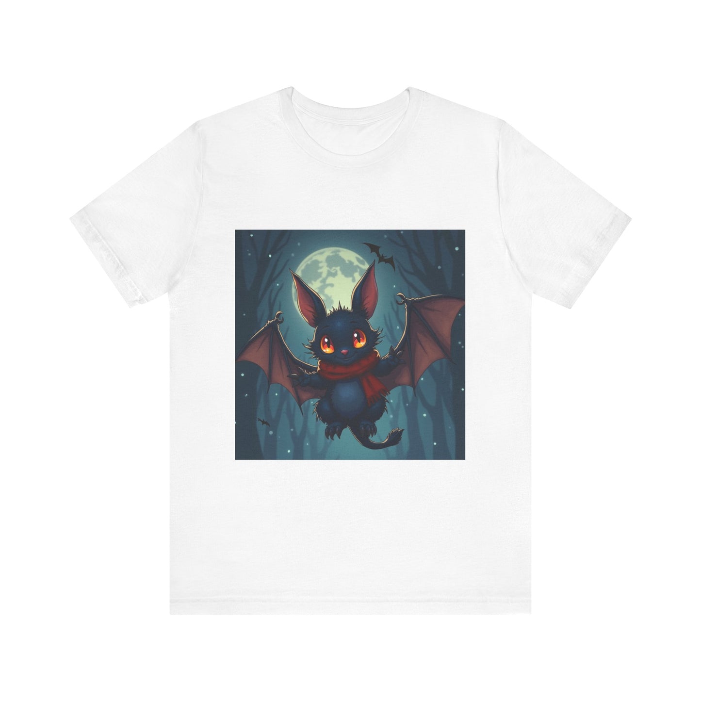 Cute Cold Bat Unisex Jersey Tee