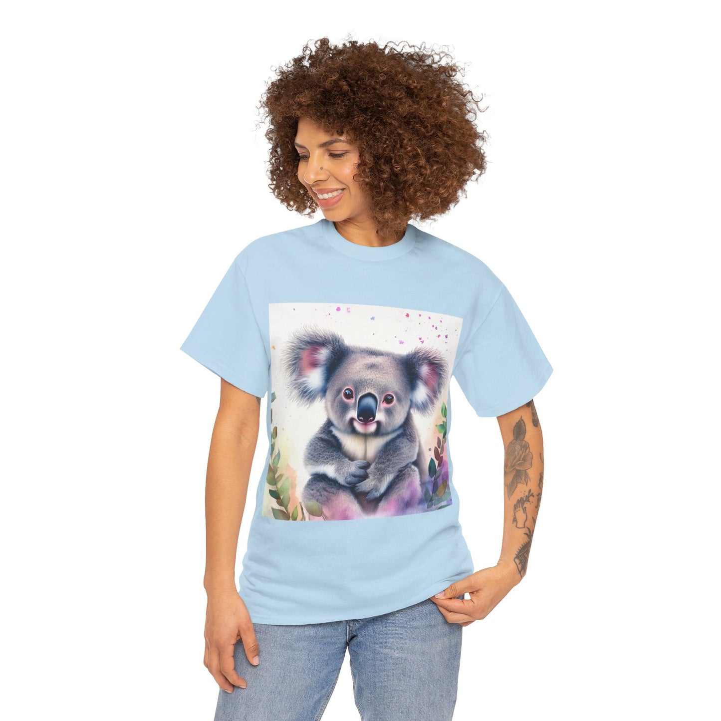 Adorable Baby Koala Unisex Heavy Cotton Tee