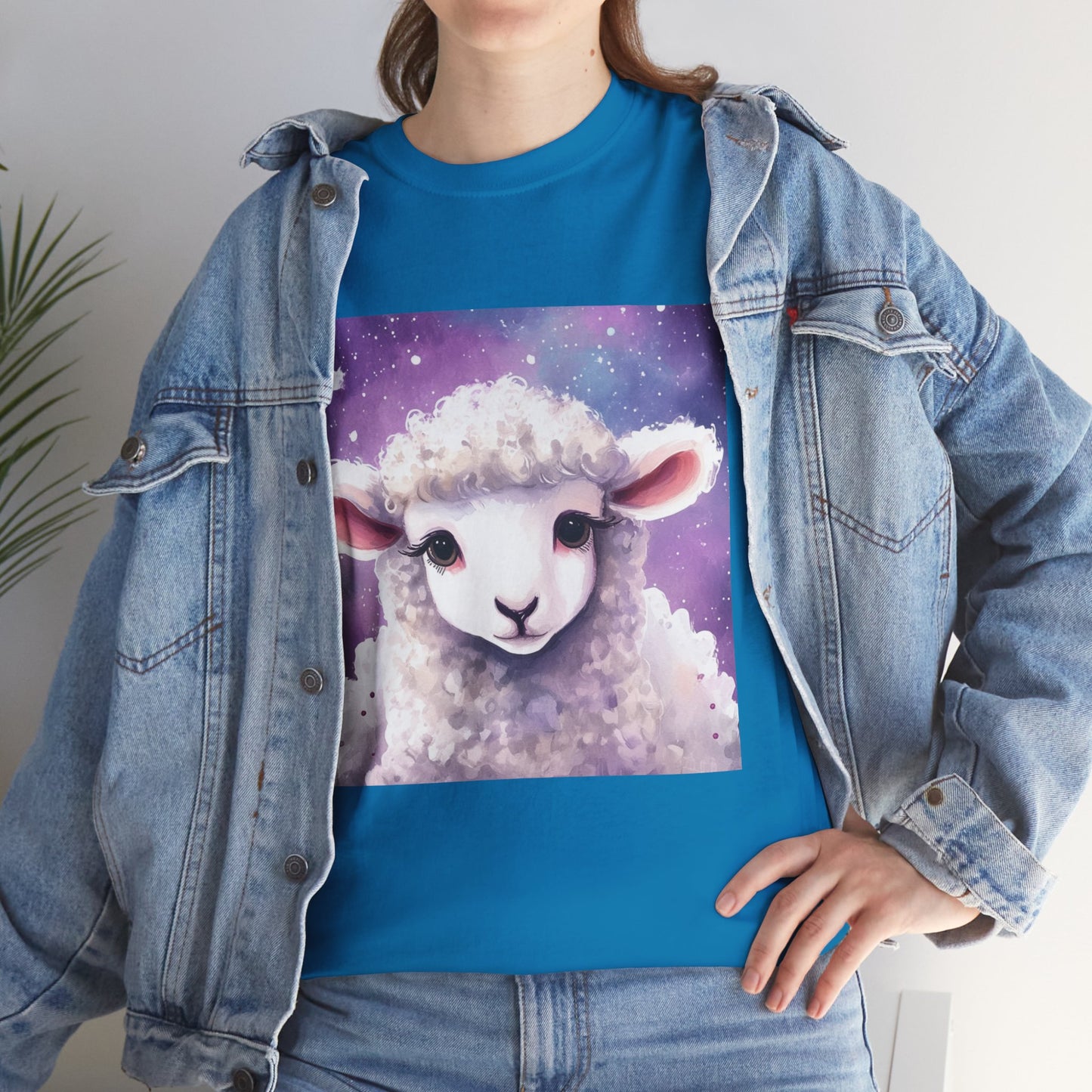 Fuzzy Lamb Unisex Heavy Cotton Tee