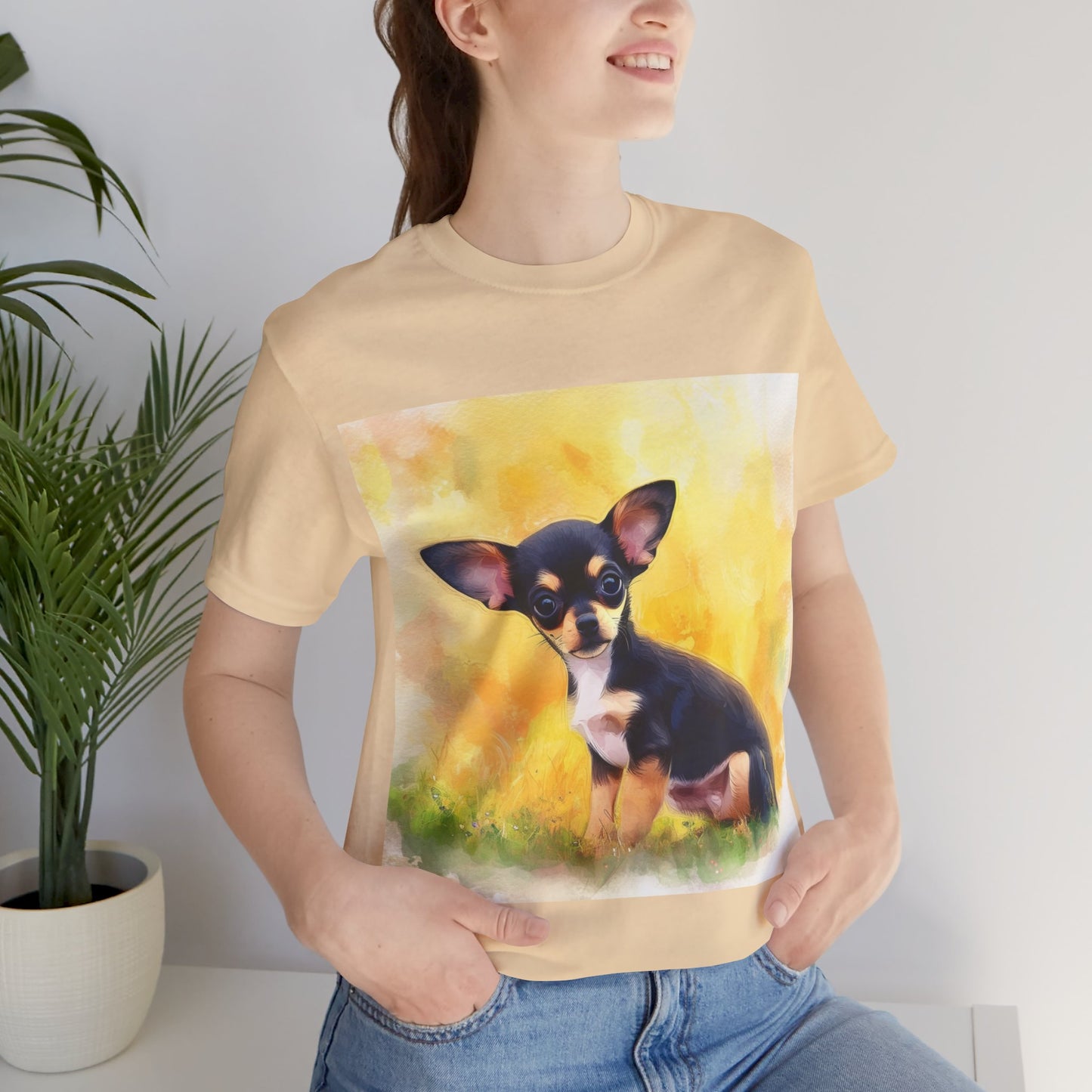 Chihuahua Unisex Jersey Short Sleeve Tee