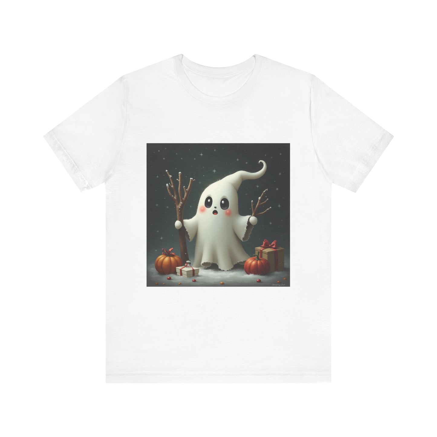 Holiday Decor Ghost Unisex Jersey Tee