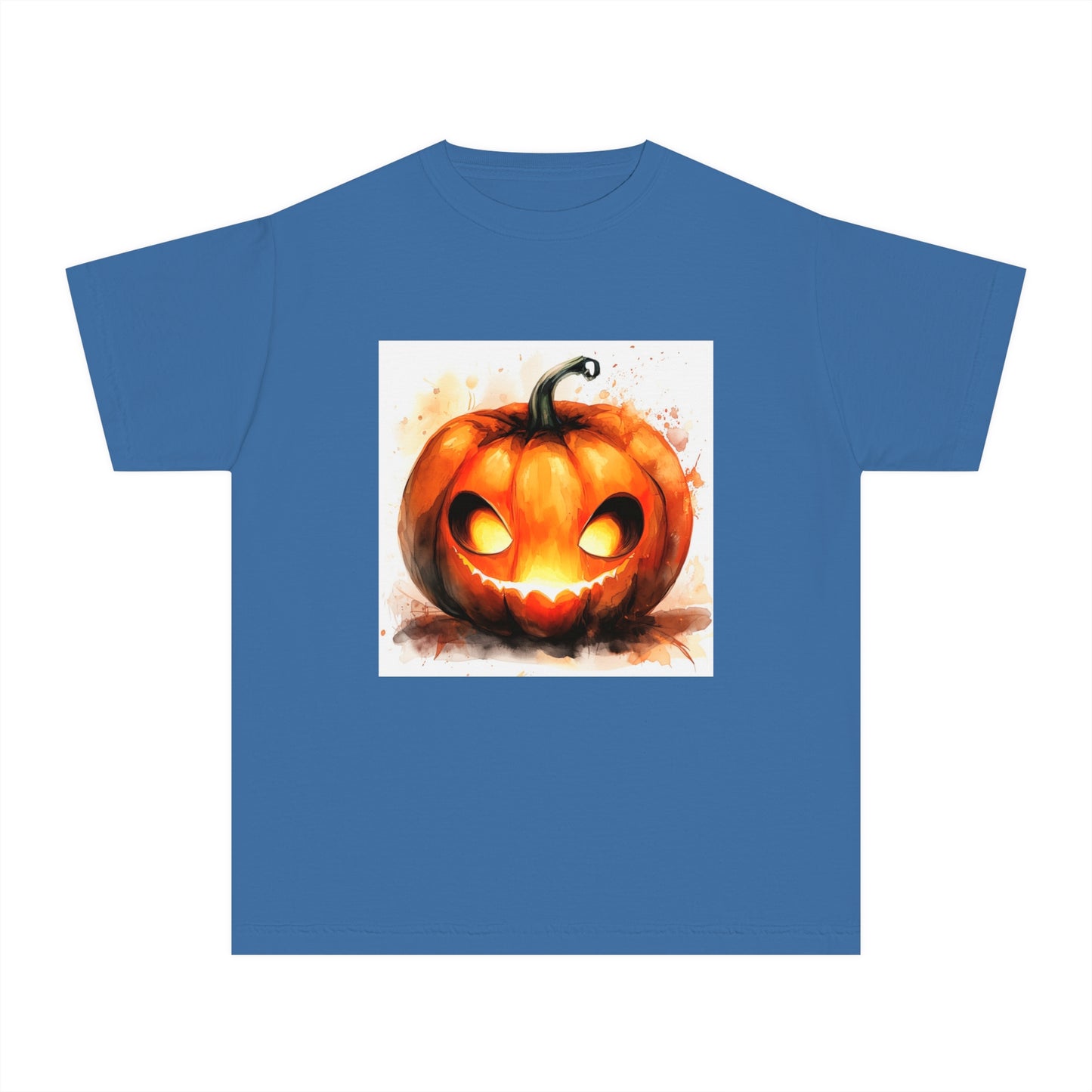 Cute Happy Jack o' Lantern Youth Midweight Tee