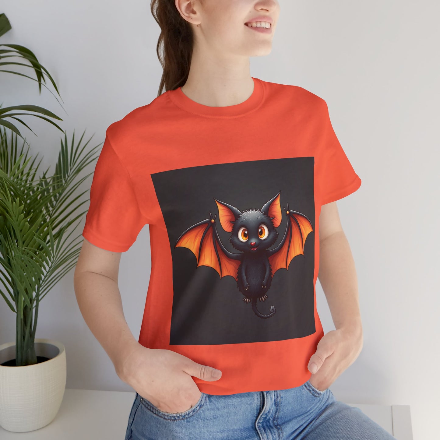 Cute Bat Unisex Jersey Tee