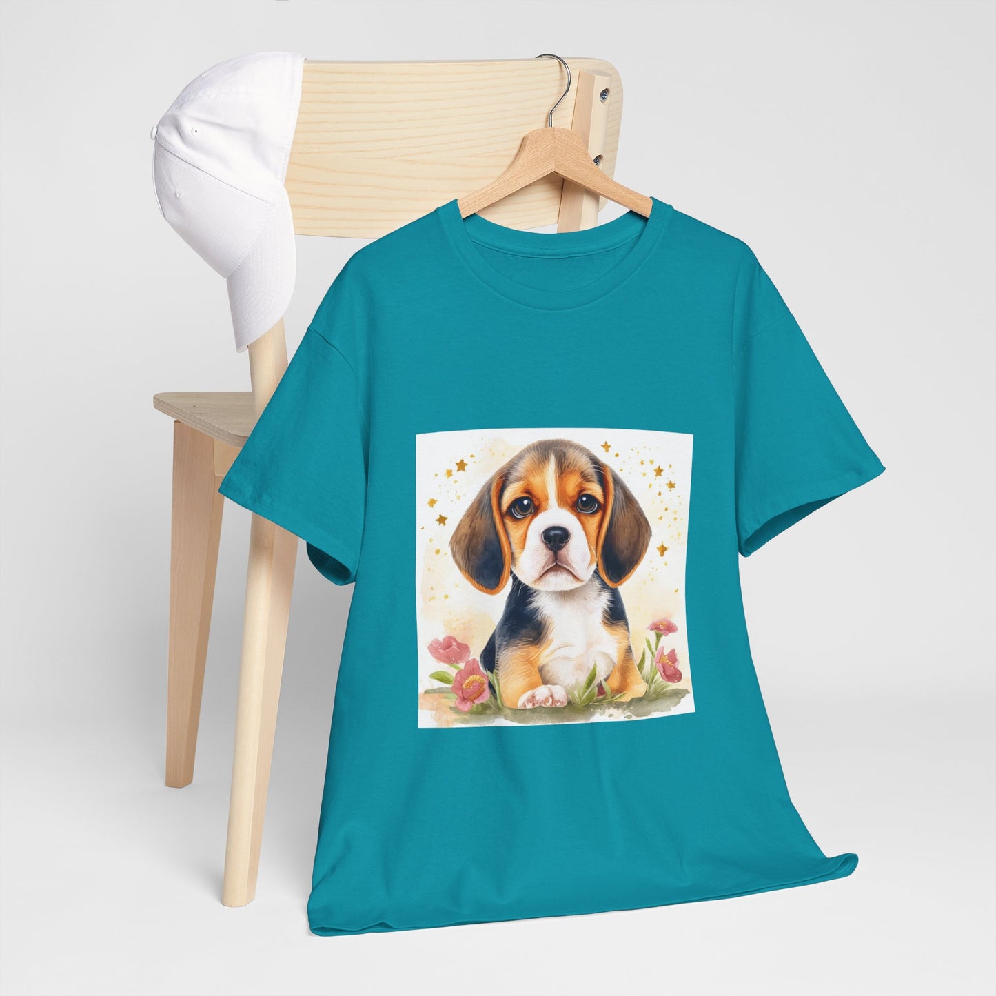 Beagle Puppy Unisex Heavy Cotton Tee