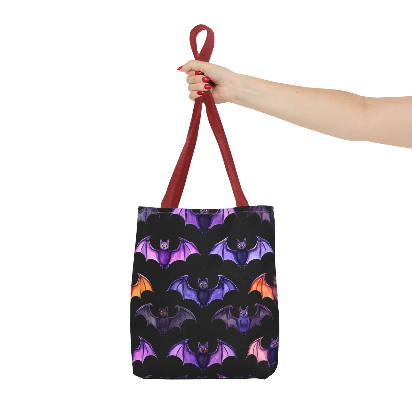 Cute Bat Pattern Tote Bag (AOP)