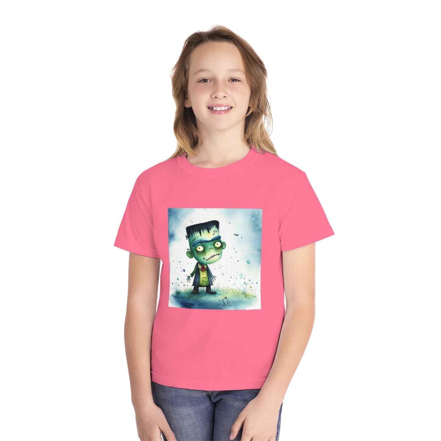 Cute Frankenstein Youth Midweight Tee