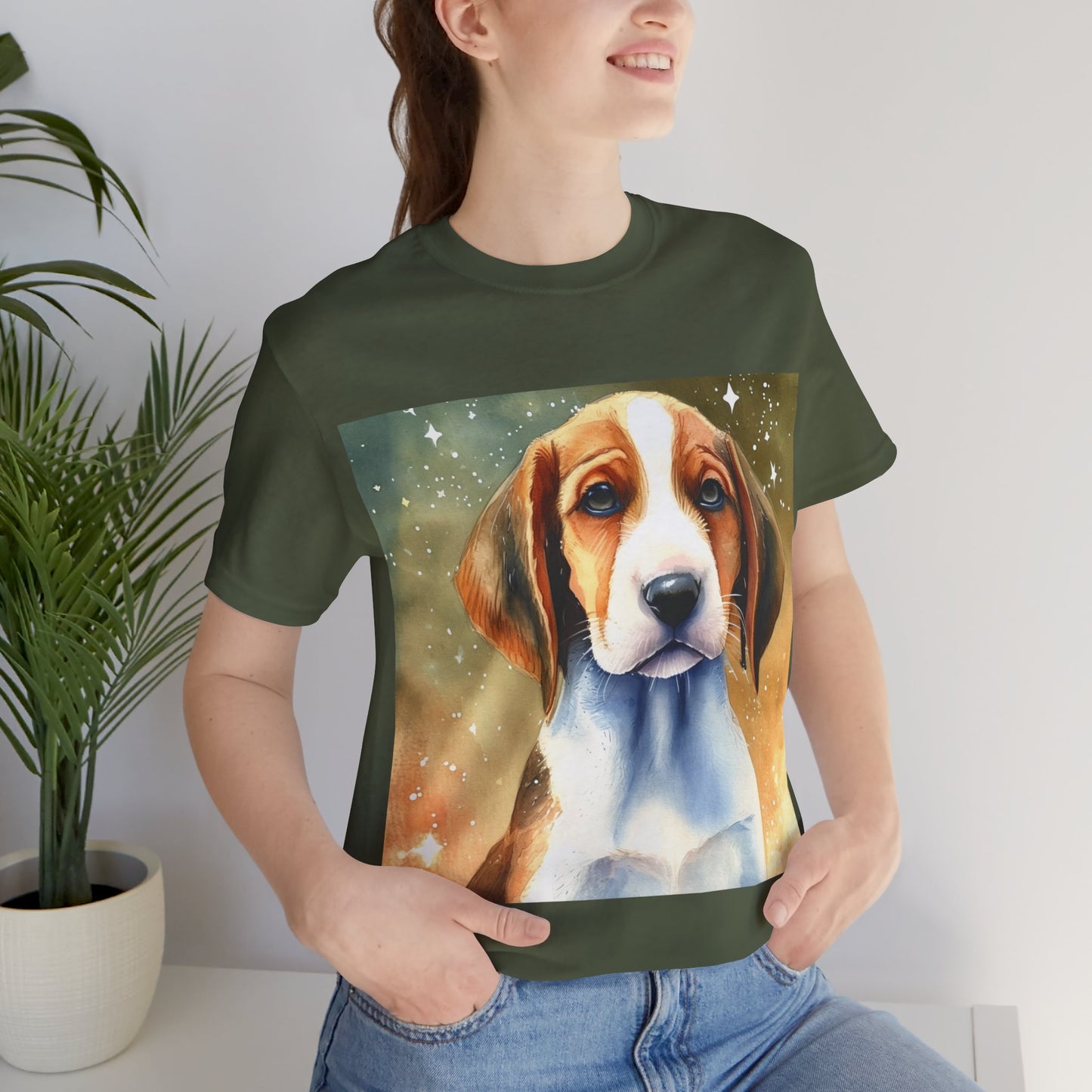 Hound Dog Unisex Jersey Short Sleeve Tee