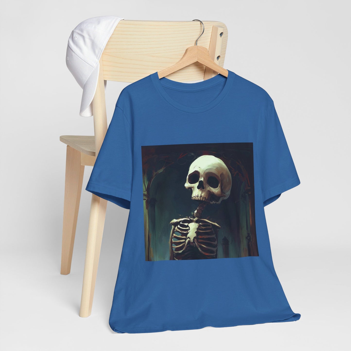 Scary Skeleton Unisex Jersey Short Sleeve Tee