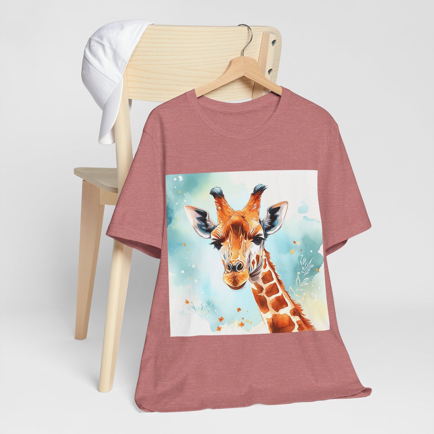 Cute Giraffe Unisex Jersey Short Sleeve Tee