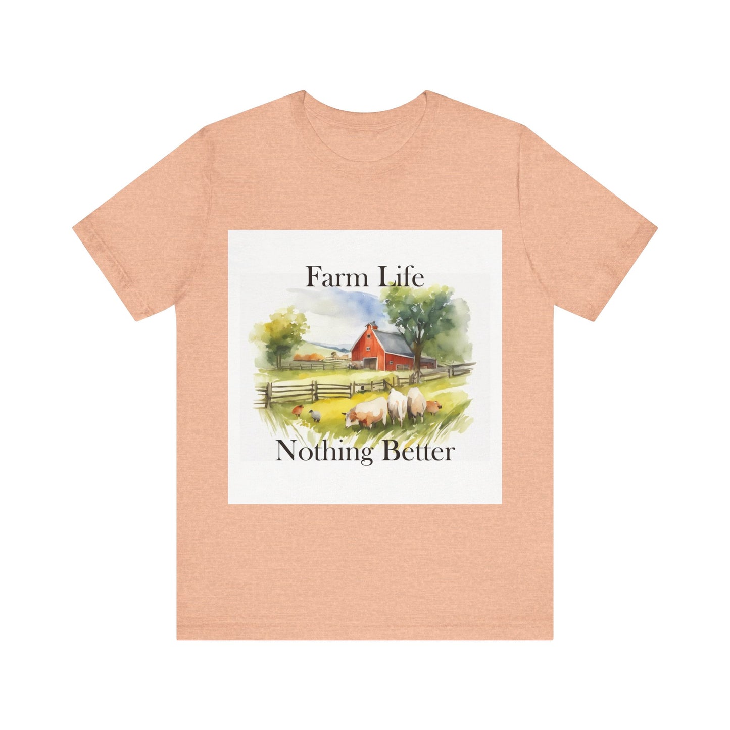 Farm Life Unisex Jersey Short Sleeve Tee