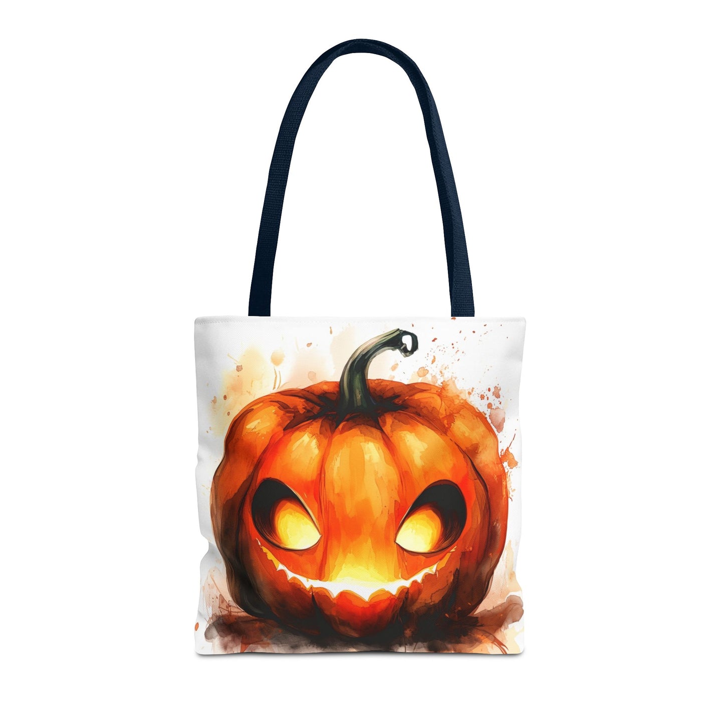 Cute Happy Jack o Lantern Tote Bag (AOP)