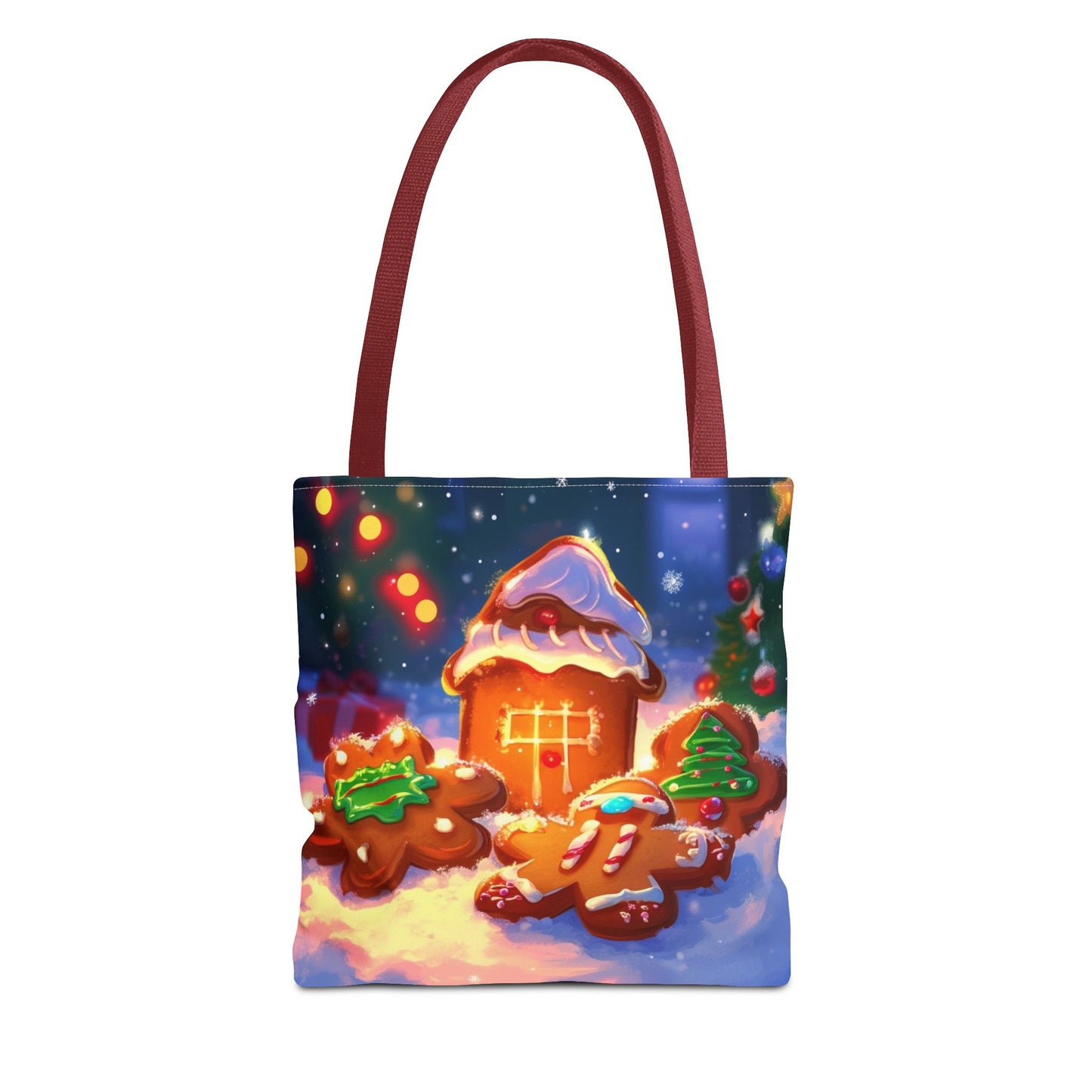 Gingerbread Cookies Tote Bag (AOP)