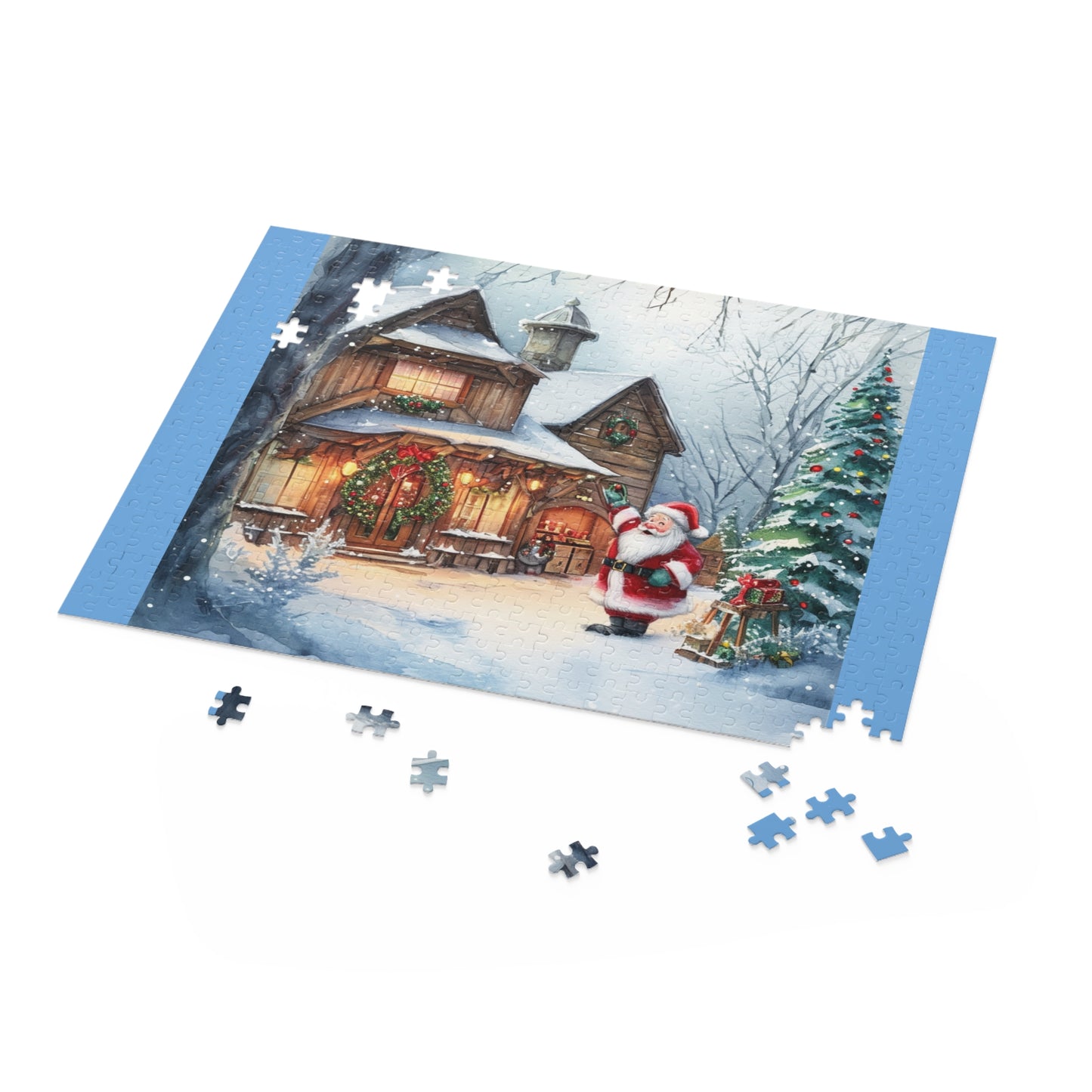 Santa's Workshop Puzzle (120, 252, 500-Piece)