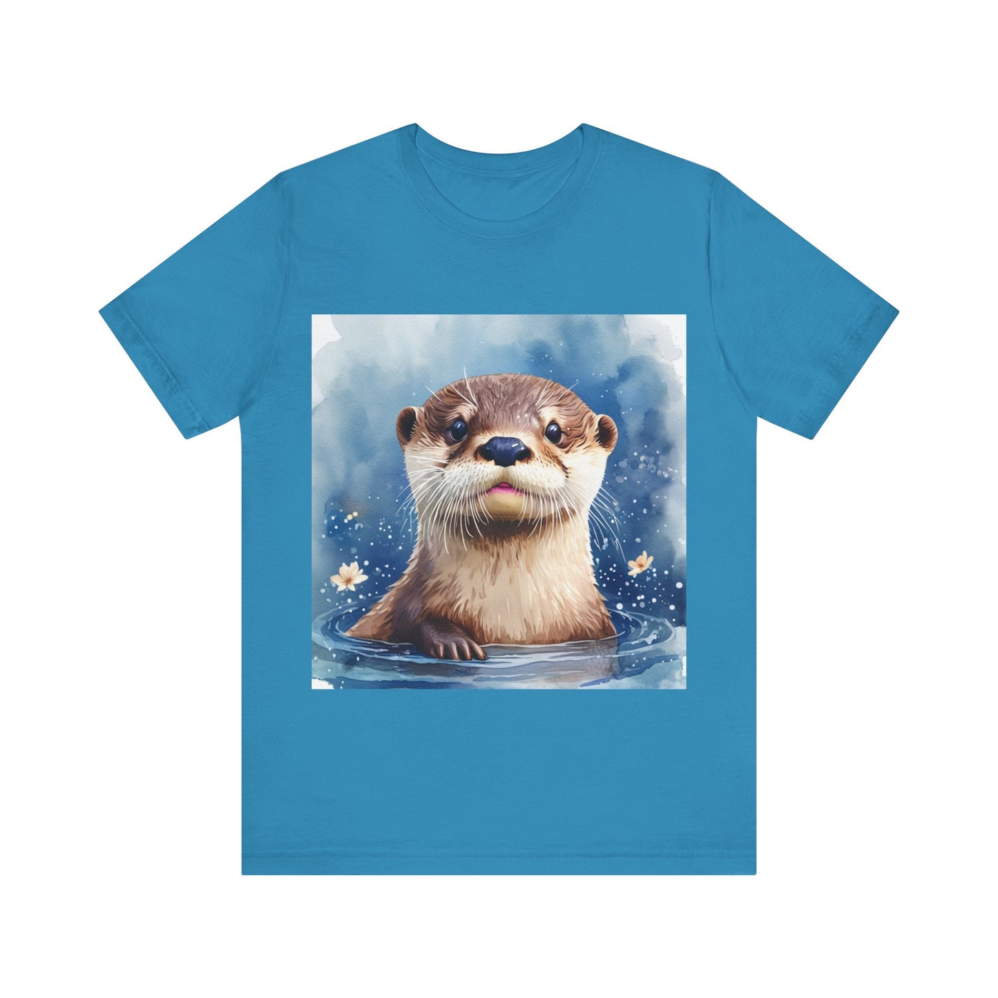 Cute Otter Unisex Jersey Short Sleeve Tee