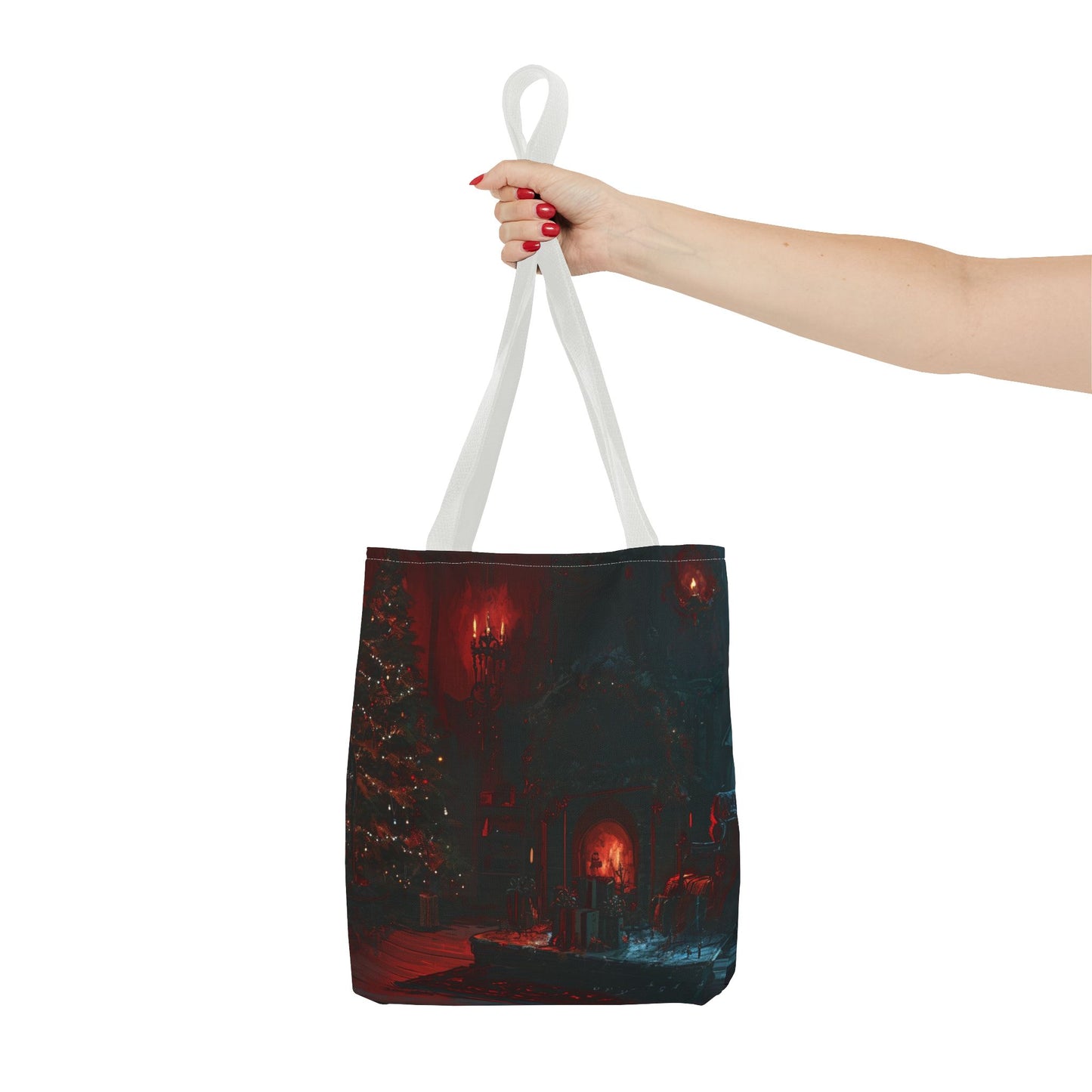 Macabre Hearth Tote Bag (AOP)