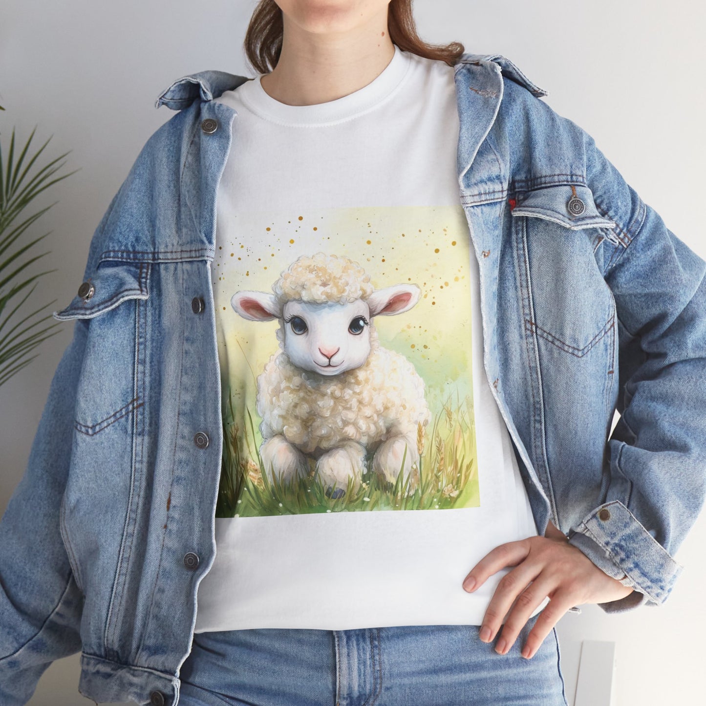 Baby Lamb Unisex Heavy Cotton Tee