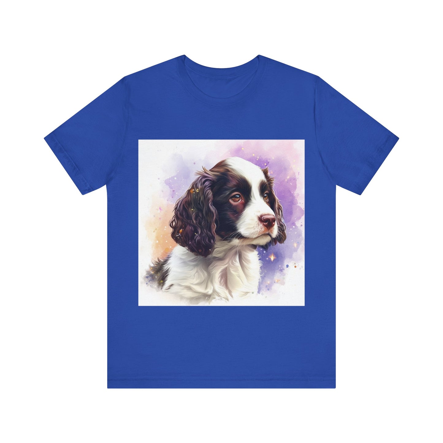 Cute Springer Spaniel Unisex Jersey Short Sleeve Tee