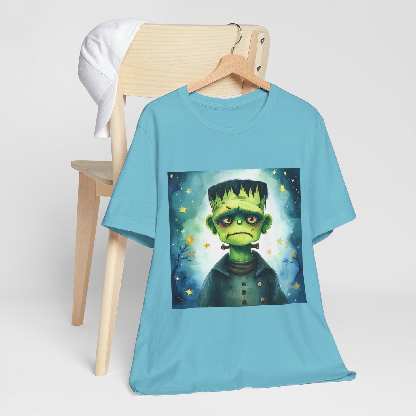 Cute Frankenstein Monster Unisex Jersey Short Sleeve Tee