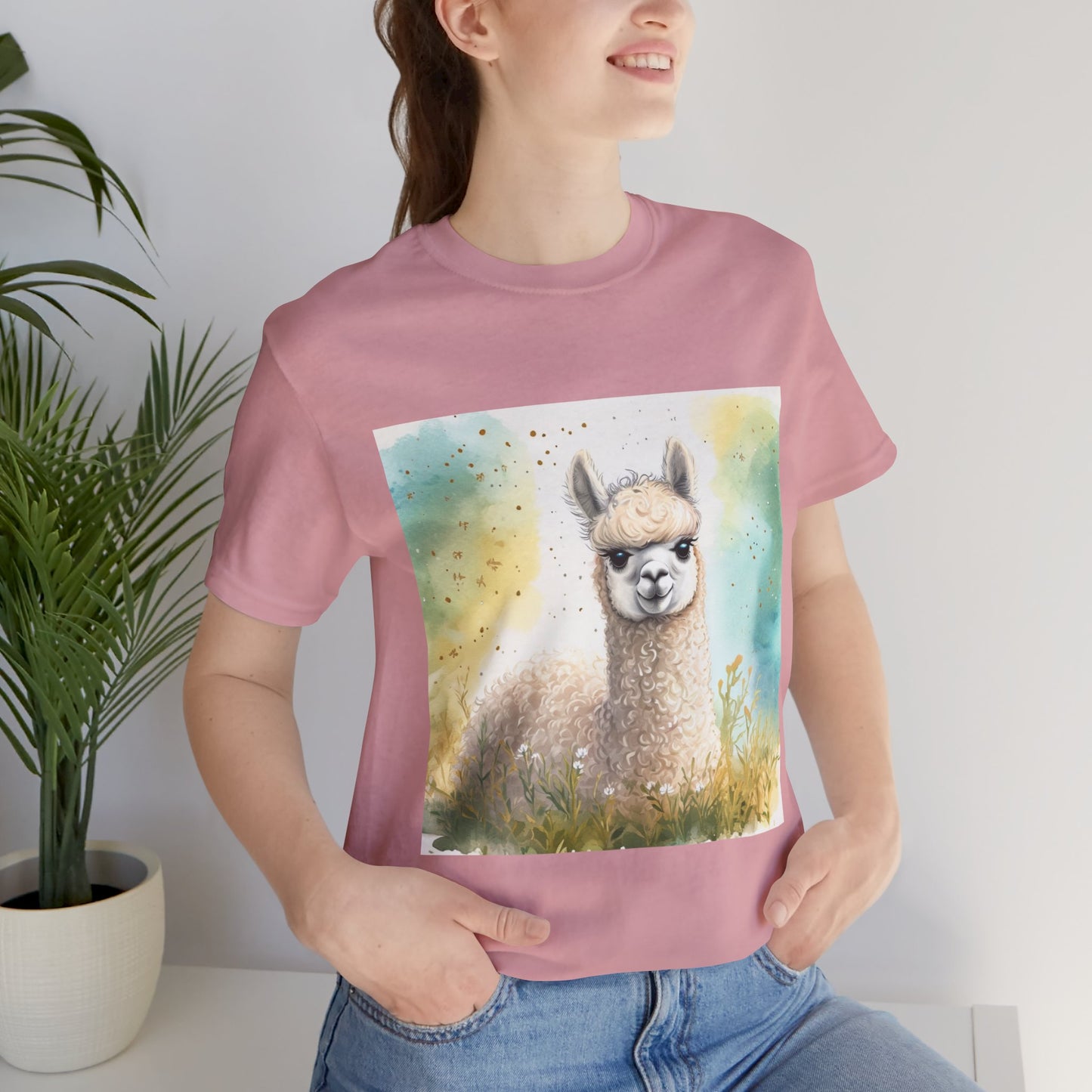 Alpaca Unisex Jersey Short Sleeve Tee