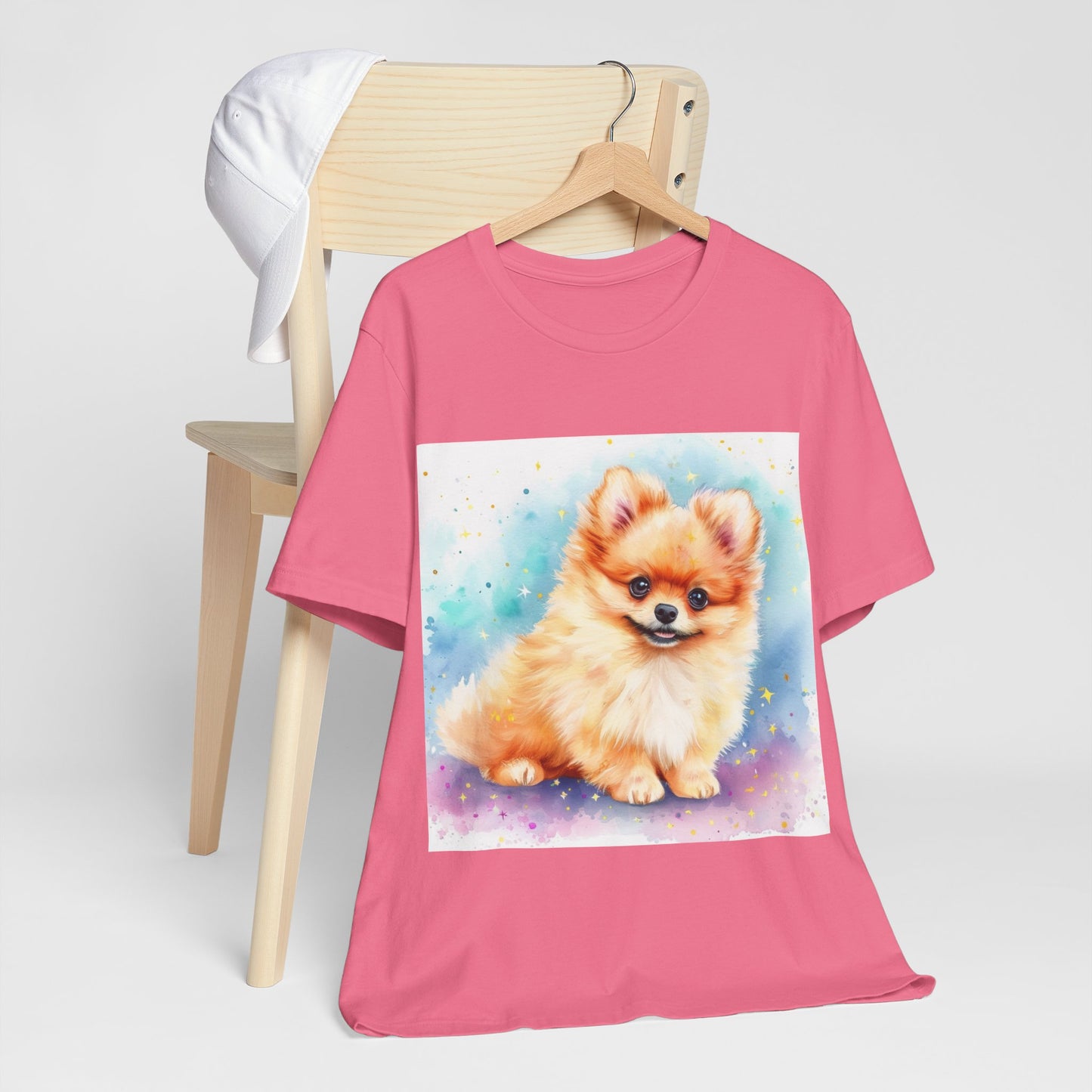 Pomeranian Unisex Jersey Short Sleeve Tee