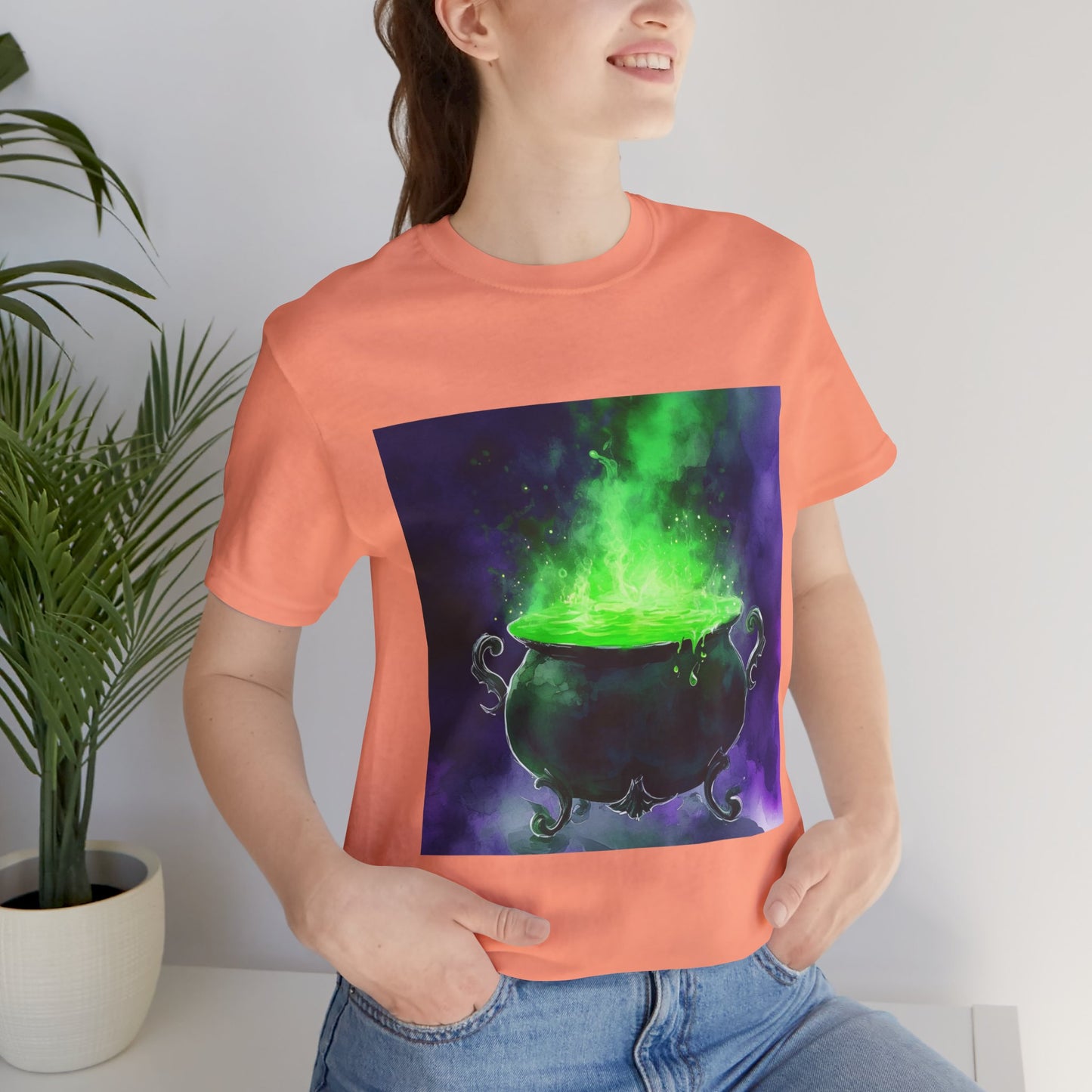 Foaming Cauldron Unisex Jersey Short Sleeve Tee